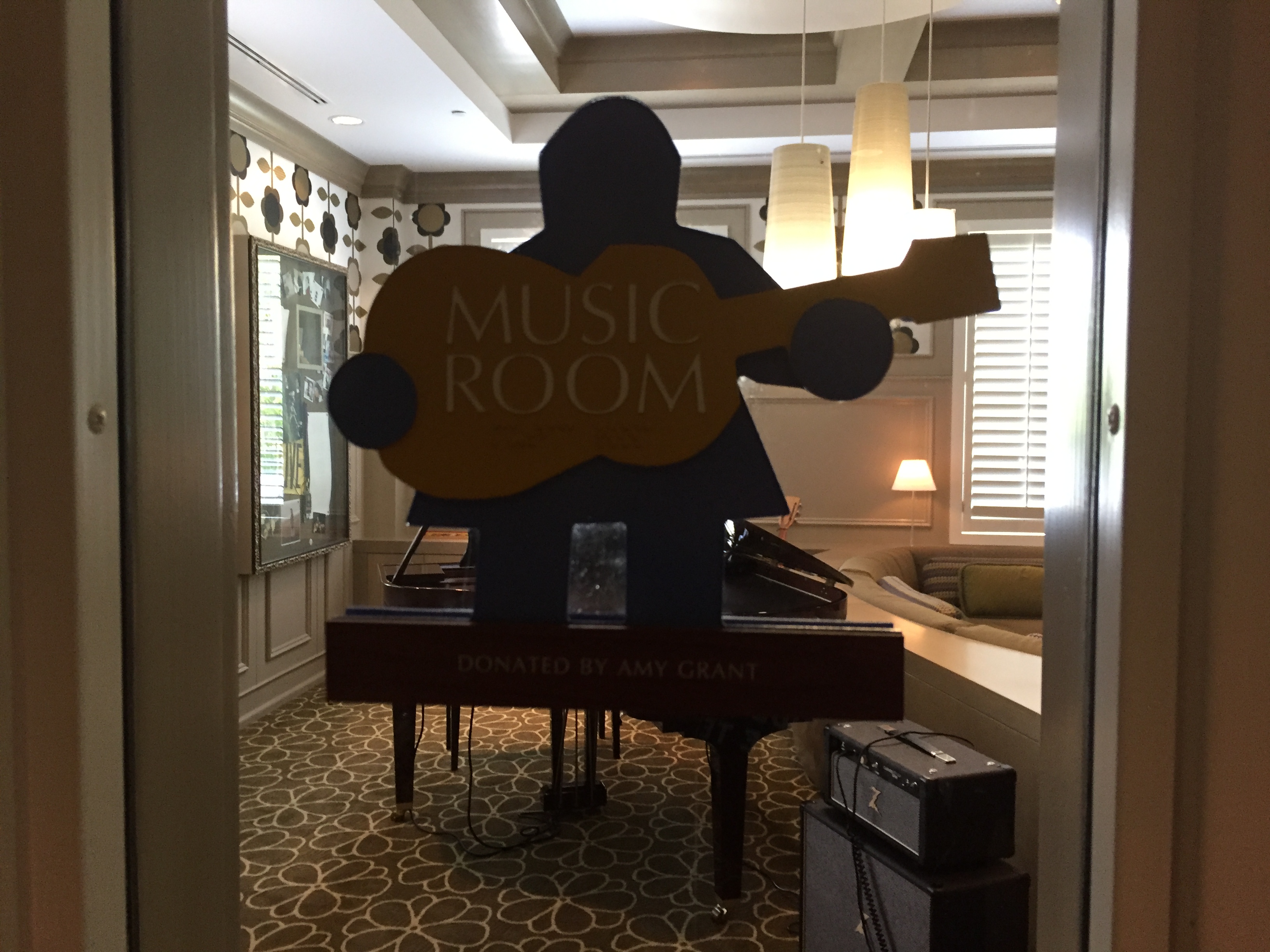 Amy Grant Music Room